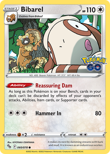 Bibarel 60, Pokémon GO