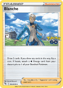 Blanche 64, Pokémon GO