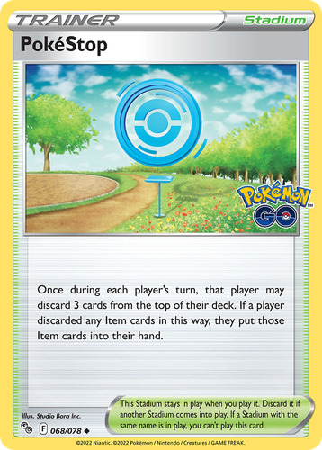 PokéStop 68, Pokémon GO