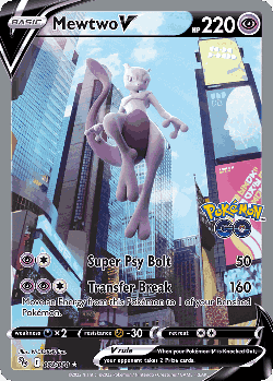 Mewtwo V 72, Pokémon GO