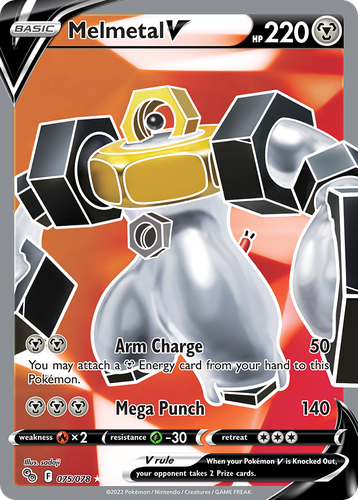 Melmetal V 75, Pokémon GO