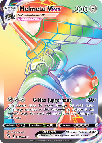 Melmetal VMAX 80, Pokémon GO