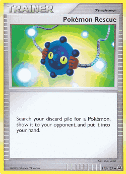 Pokémon Rescue 115, Platinum