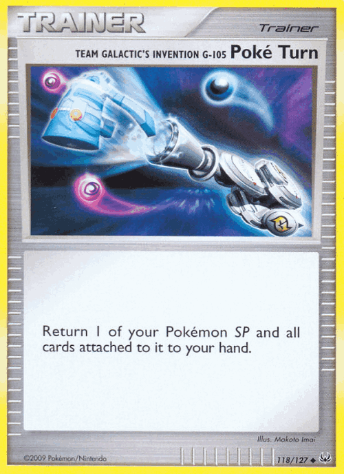 Team Galactic's Invention G-105 Poké Turn 118, Platinum