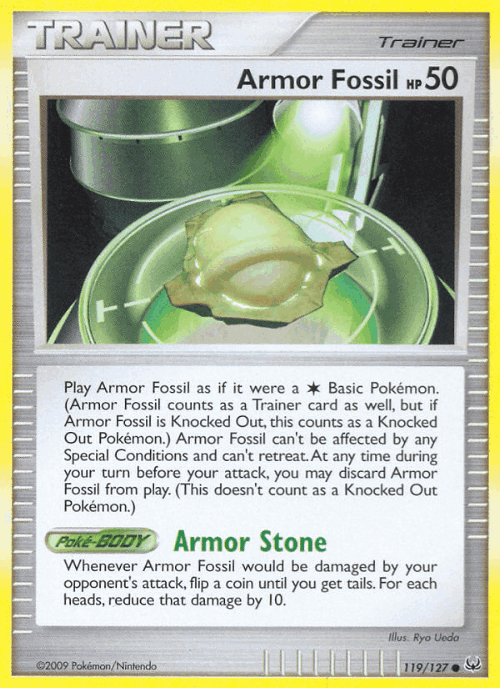 Armor Fossil 119, Platinum