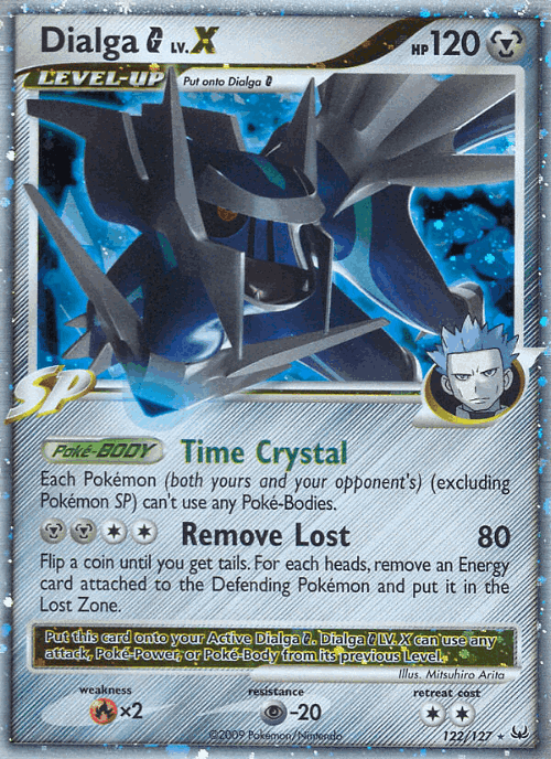 Dialga G LV.X 122, Platinum