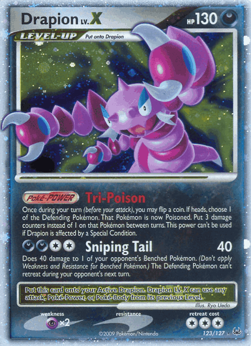 Drapion LV.X 123, Platinum