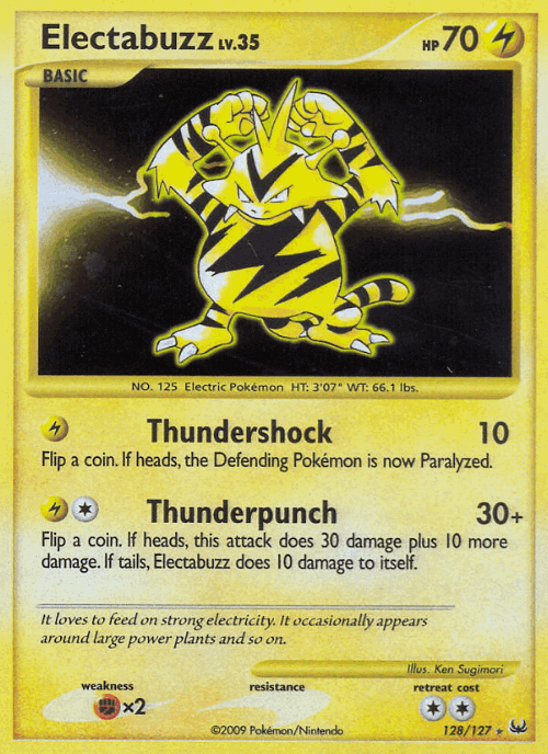 Electabuzz 128, Platinum