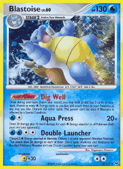 Blastoise Pokémon TCG card art