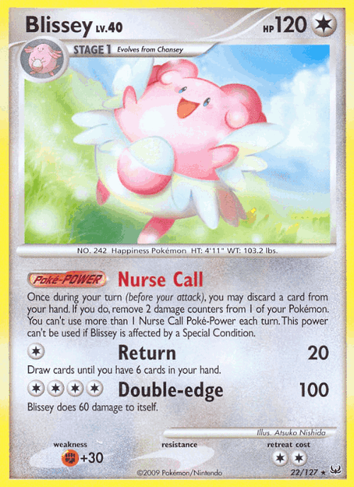 Blissey 22, Platinum