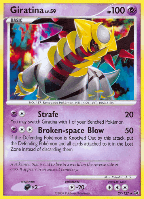 Giratina 27, Platinum