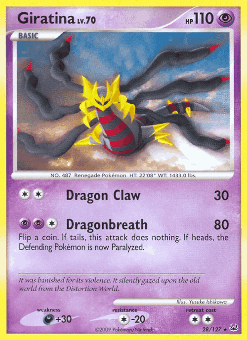 Giratina 28, Platinum