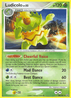 Ludicolo 34, Platinum