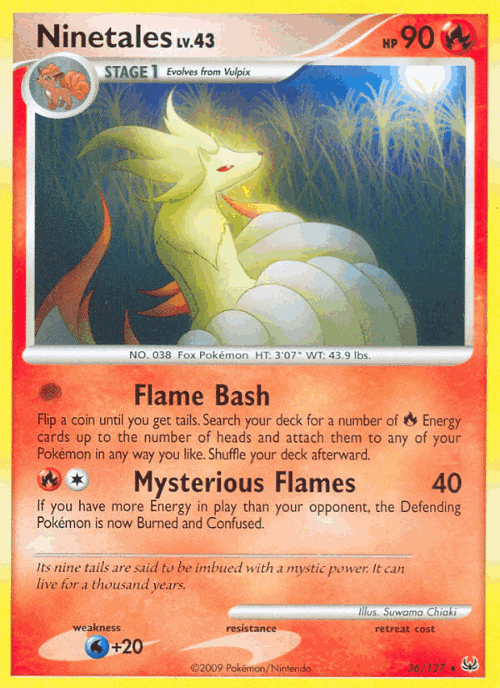 Ninetales 36, Platinum
