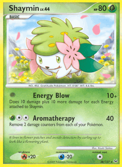 Shaymin 38, Platinum