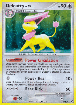 Delcatty Pokémon TCG card art