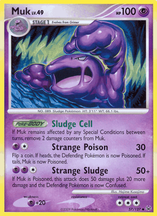 Muk #57 from Platinum - Uncommon - Illustrated by Hajime Kusajima