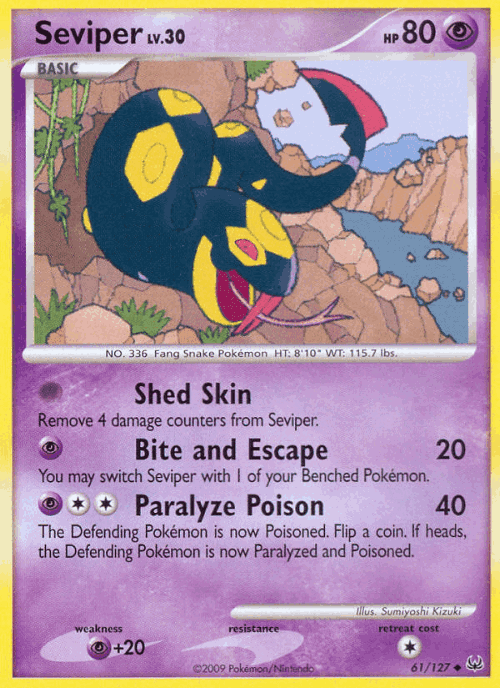 Seviper 61, Platinum