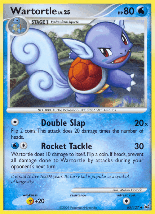 Wartortle 65, Platinum