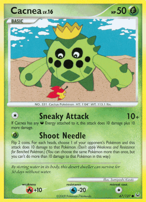 Cacnea 67, Platinum