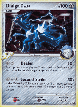Dialga G Pokémon TCG card art