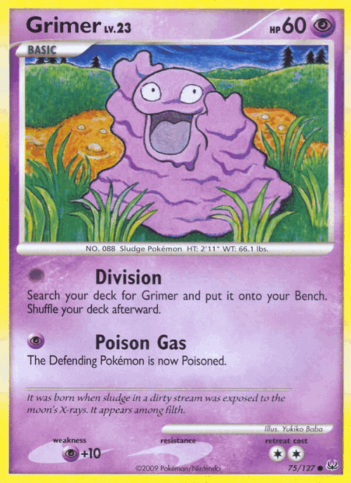 Grimer 75, Platinum