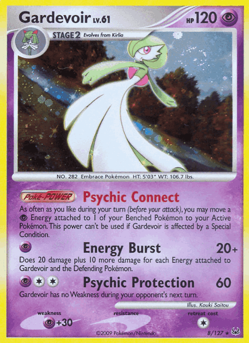 Gardevoir Pokémon TCG card art