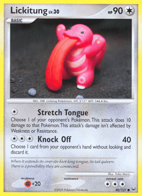 Lickitung 80, Platinum