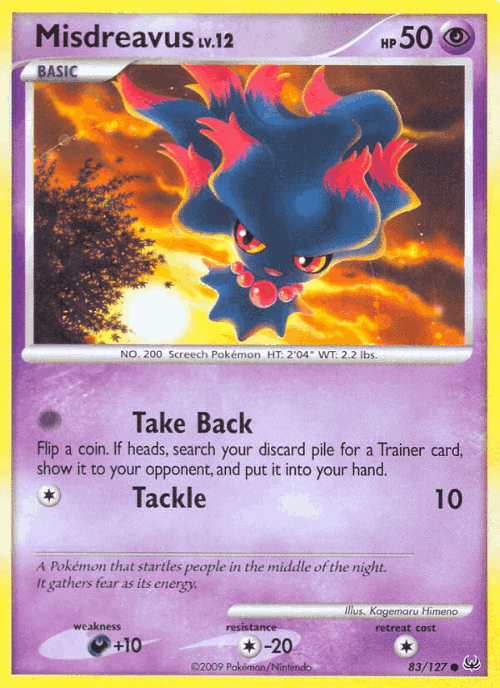 Misdreavus 83, Platinum