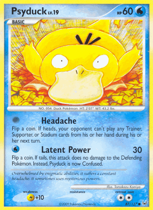 Psyduck 87, Platinum