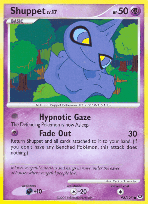 Shuppet 92, Platinum