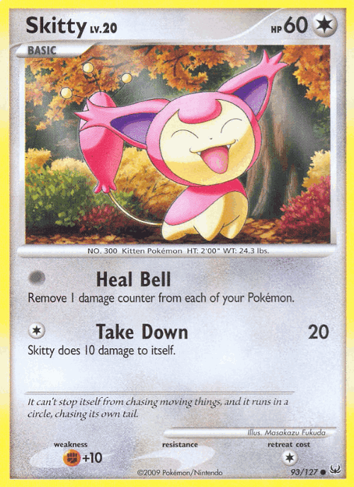 Skitty 93, Platinum
