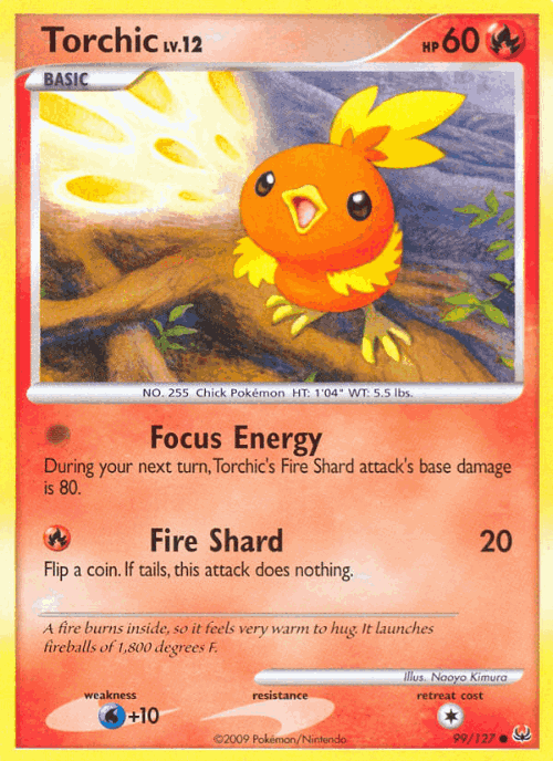 Torchic 99, Platinum