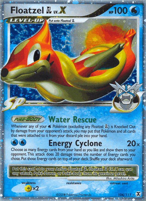 Floatzel GL LV.X 104, Rising Rivals