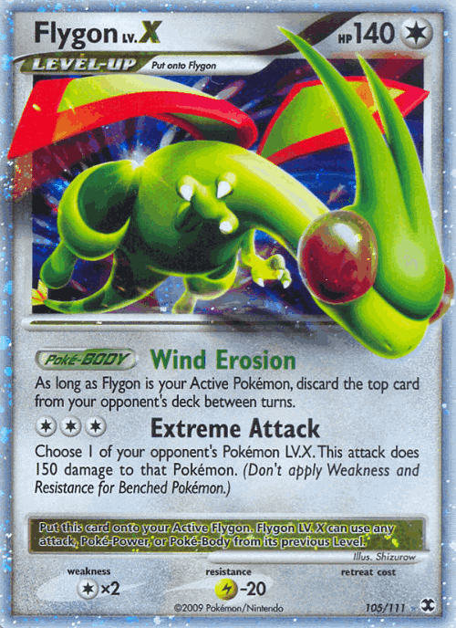 Flygon LV.X 105, Rising Rivals