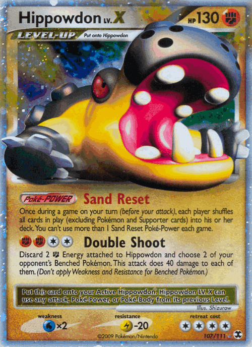 Hippowdon LV.X 107, Rising Rivals