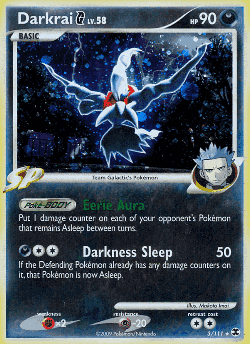 Darkrai G Pokémon TCG card art