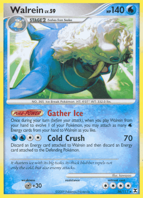 Walrein 36, Rising Rivals