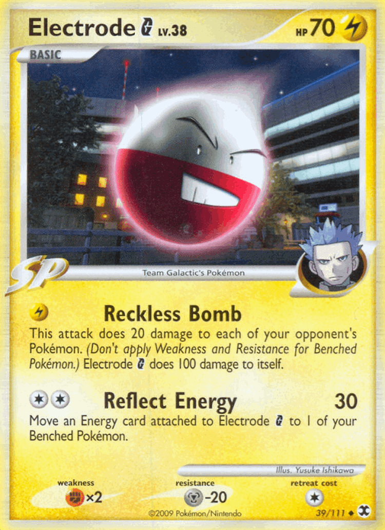 Electrode G #39 from Rising Rivals - Uncommon - Illustrated by Yusuke Ishikawa