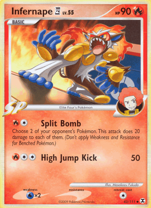 Infernape E4 43, Rising Rivals
