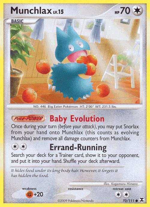 Munchlax 70, Rising Rivals