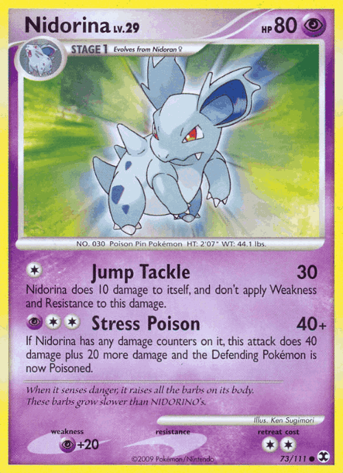 Nidorina 73, Rising Rivals
