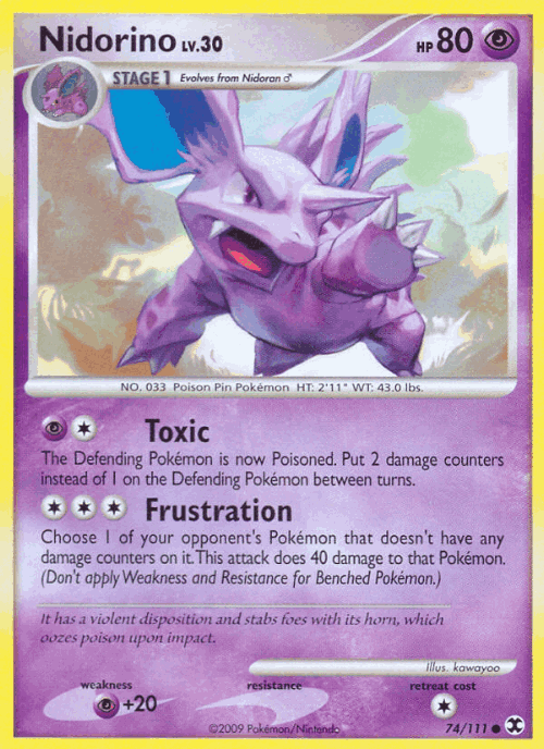 Nidorino 74, Rising Rivals