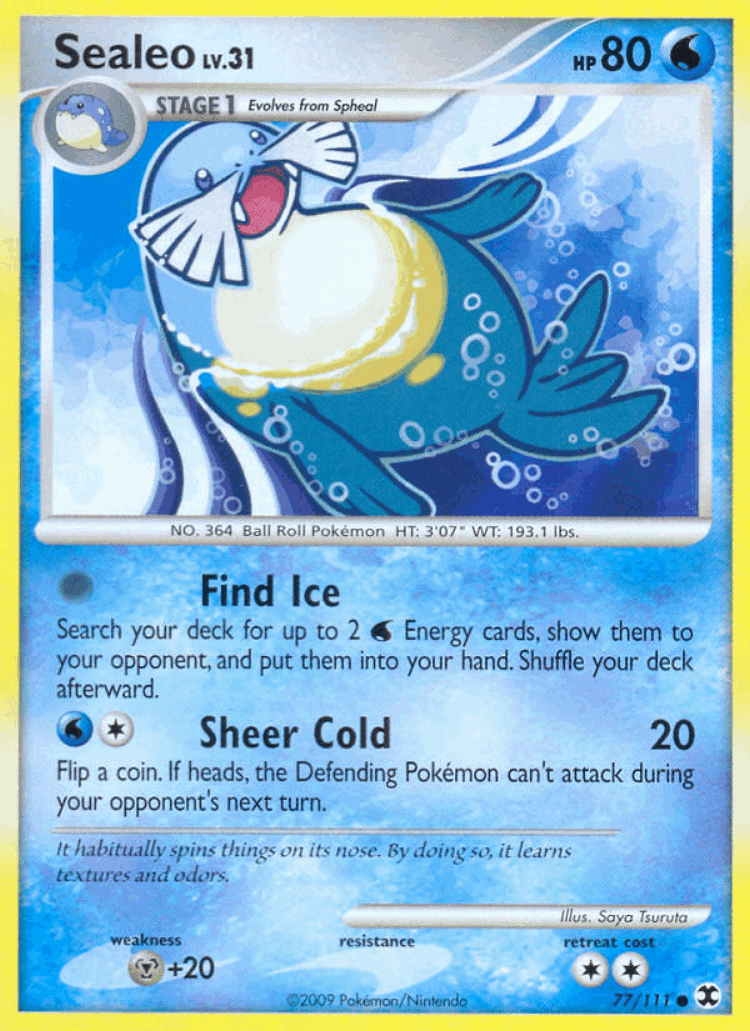 Sealeo #77 from Rising Rivals - Common - Illustrated by Saya Tsuruta