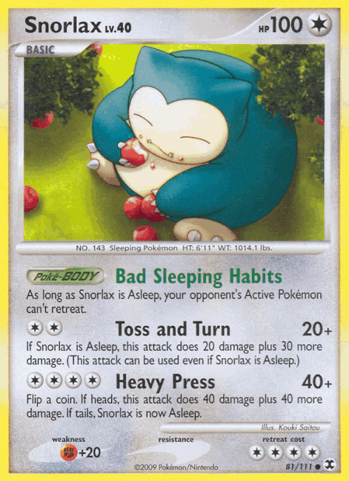 Snorlax 81, Rising Rivals