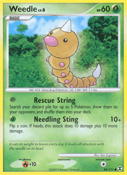 Weedle 86, Rising Rivals