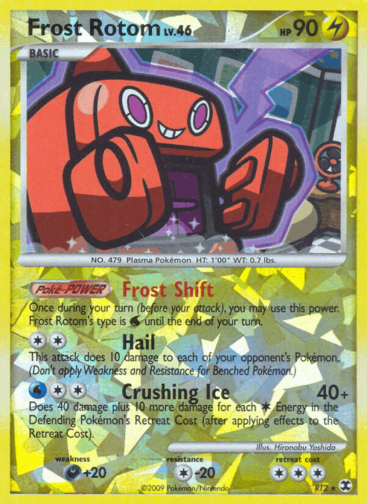 Frost Rotom #2 from Rising Rivals - Rare - Illustrated by Hironobu Yoshida