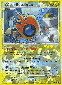 Wash Rotom Pokémon TCG card art