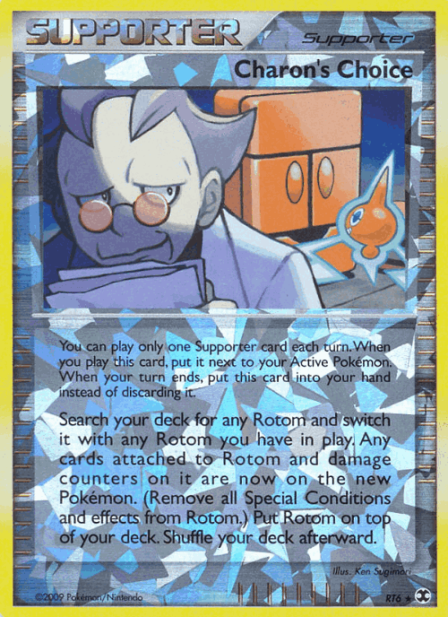 Charon's Choice #6 from Rising Rivals - Rare - Illustrated by Ken Sugimori