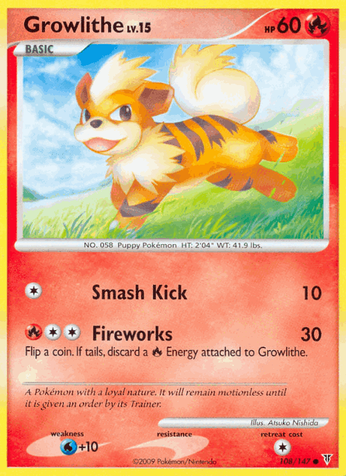 Growlithe 108, Supreme Victors